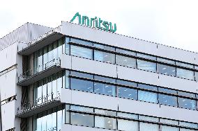 Anritsu exterior and signboard